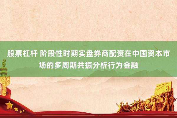 股票杠杆 阶段性时期实盘券商配资在中国资本市场的多周期共振分析行为金融